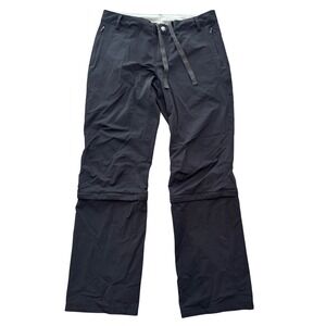 REI Co-op Sahara Convertible Pants Women's Size 8 Black Hiking Outdoor Travel